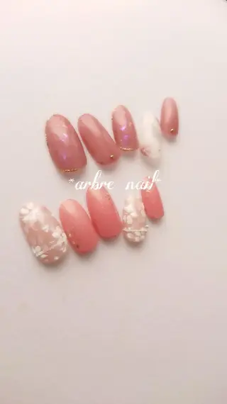 ネイル ＊arbre nail＊.アーブルネイル所属・✯.。 arbre  nail 。✯.のネイルデザイン
