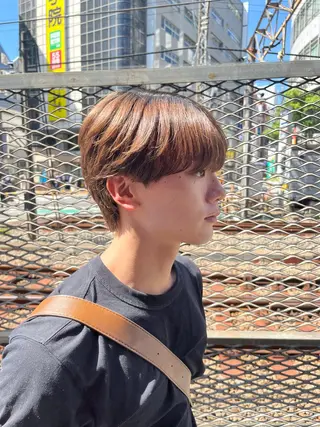 ショート メンズ 韓国メンズヘア/ 毛流れヘア　須田龍世のヘアスタイル