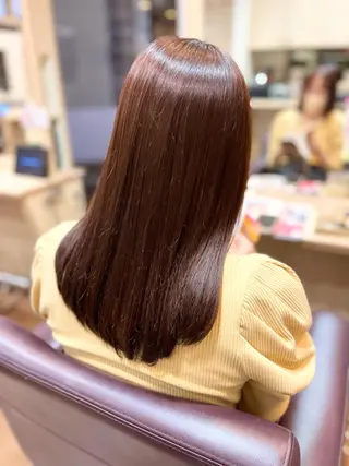 ロング カラー オオソネ マリアのヘアスタイル