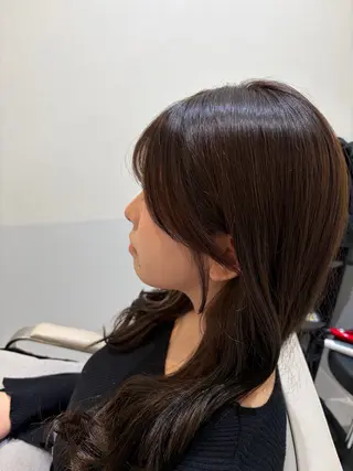 ロング カラー 韓国ヘア・カラー 🩵SHIZUKUのヘアスタイル