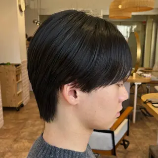 パーマ メンズ 韓国メンズヘア☆ 韓国ボブYUTOのヘアスタイル