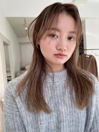 ロング 森田 博樹のヘアスタイル