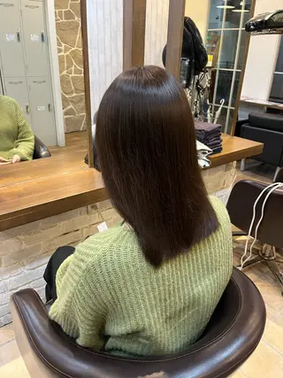 ミディアム カラー Cecil hair JR尼崎店所属・JR尼崎店 村田 優真のヘアスタイル
