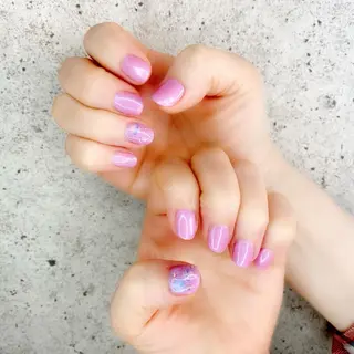 ショート カラー パーマ ヘアアレンジ メンズ キッズ ネイル マツエク・マツパ アイブロウ Salon Ｋのネイルデザイン