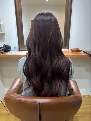 ロング カラー 髪質改善美容室Flat.千葉所属・トゥサリ/ 海外ヘア/レイヤーのヘアスタイル