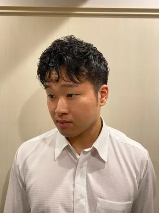 ミディアム パーマ メンズ ブライダルエステ🪽 ミレイの眉毛・アイブロウイメージ