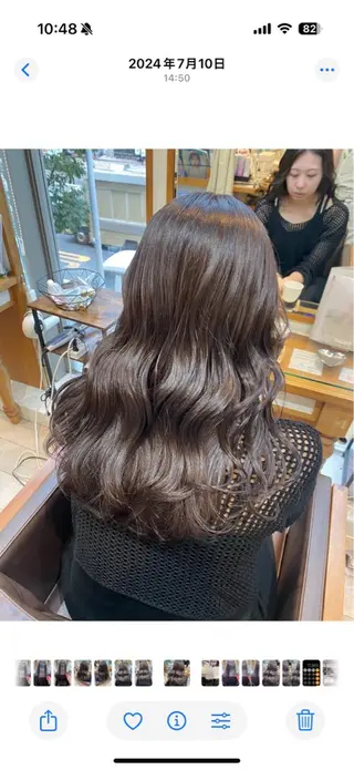 ロング カラー mauve代官山所属・CHIHIRO🧸 代官山🩰ピンク🩰のヘアスタイル