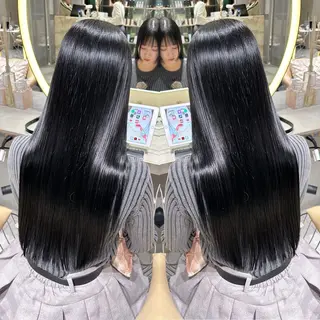 ロング カラー ✨髪質改善特化✨副 店長椎葉信乃介のヘアスタイル