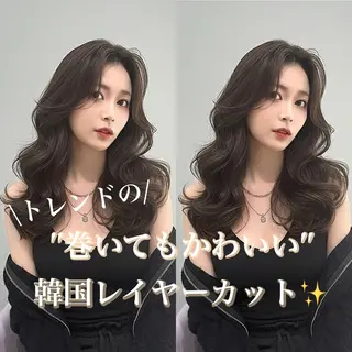 ロング カラー 韓国ヘア/髪質改善 TAKAHIROのヘアスタイル