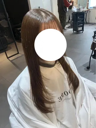 ロング カラー Dears 香芝店所属・関 優希のヘアスタイル