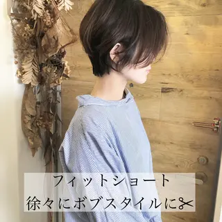 ショート カラー テトネ タカシのヘアスタイル