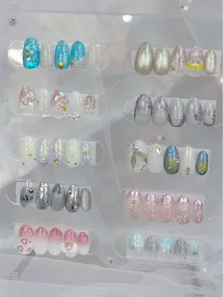 ネイル Queennail 北堀江megumiのネイルデザイン