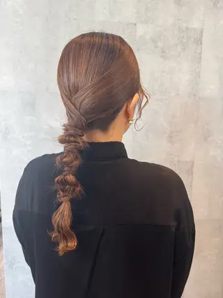ロング 多田 葉月のヘアスタイル