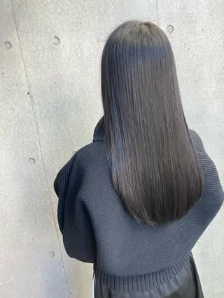 セミロング カラー ボブ& 髪質改善FUMIYAのヘアスタイル