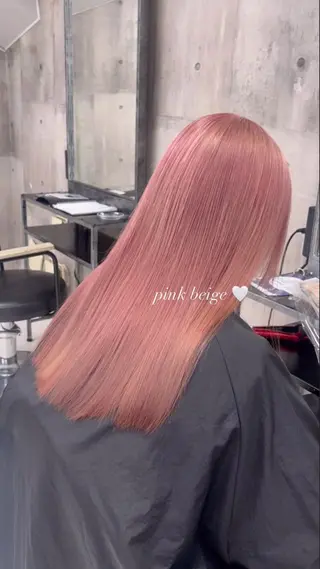 セミロング カラー ハイトーン/ゆるふわ 🎨𖥔ׁTOMO♡のヘアスタイル