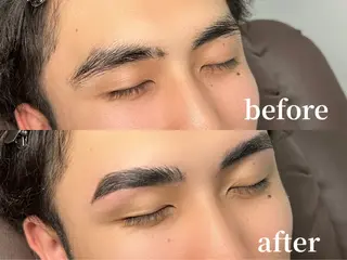 メンズ アイブロウ なんば駅すぐ！ 眉毛専門サロン　愛里の眉毛・アイブロウイメージ
