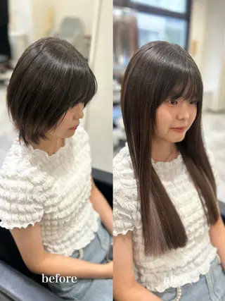 ロング 🩵ララモアナ nazu🩵のヘアスタイル