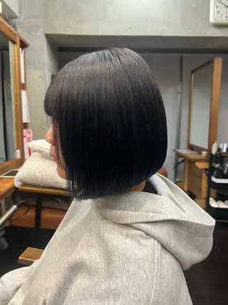 ショート 土田かほ/本日🈳 透明感カラー🍃のヘアスタイル