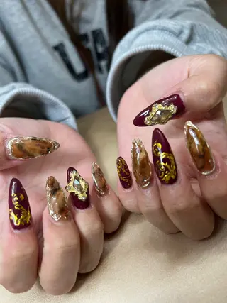 ネイル Garnet nailのネイルデザイン