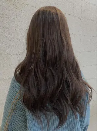 セミロング 艶カラー/ハイトーン Anjuのヘアスタイル