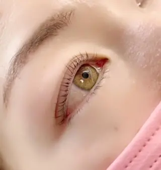 マツエク・マツパ ﾋﾞｭｰﾃｨ オレンジのマツエク・マツパデザイン