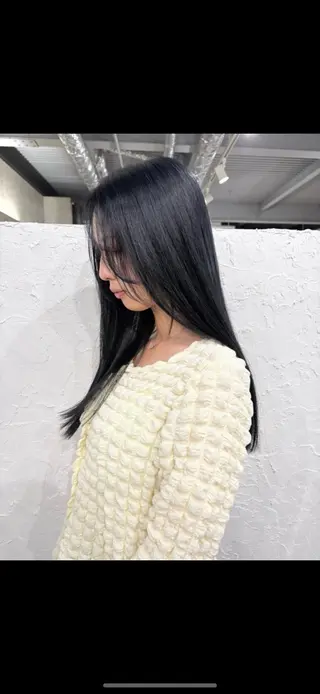 セミロング 岩間 萌々果/eimのヘアスタイル