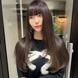 ロング AI TOKYO　S所属・mizuki 【韓国レイヤー】のヘアスタイル