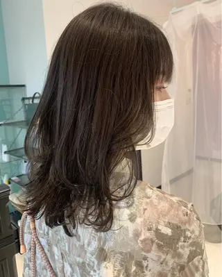 セミロング カラー Bonheur所属・Bonheur銀座 /runaのヘアスタイル