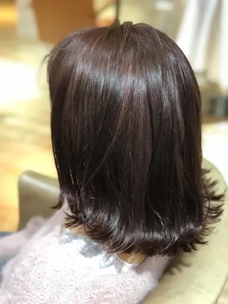 ミディアム カラー パーマ ヘアアレンジ 【ツヤ髪美容師】 ツダケイスケのヘアスタイル