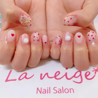 ネイル La neige* yuki 🥯🍑のネイルデザイン