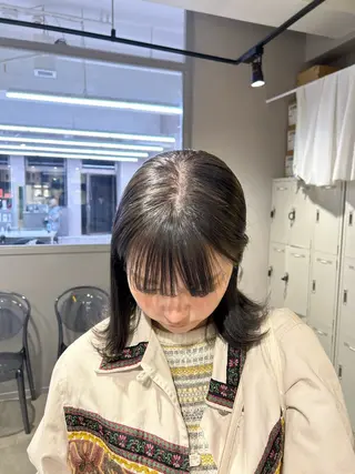 カラー 透明感ベージュ🤎 ナチュラルレイヤーのヘアスタイル