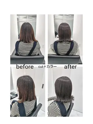 ミディアム カラー 🌌髪質改善特化🌌 美髪💎齋藤玲子のヘアスタイル