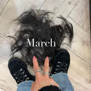 ミディアム カラー erina💖 CLUTCH天王寺のヘアスタイル