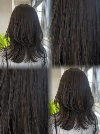 セミロング カラー 🌷Eleanor Aya🌷のヘアスタイル