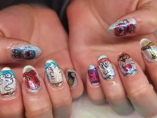 ネイル 💜bora .のネイルデザイン