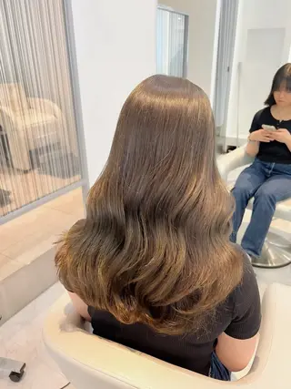 セミロング ✨上品可愛い 垢抜けカラー/後藤✨のヘアスタイル