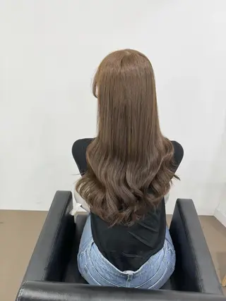 セミロング 【ioe岡本】🐶 向井歩のヘアスタイル