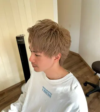 ショート メンズ Hair Resort ALL BLue所属・細貝 舞利のヘアスタイル