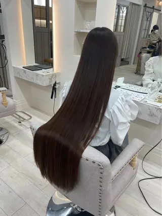 ロング 透明感カラー りゅうせいのヘアスタイル