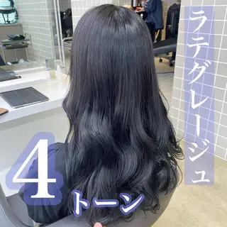 セミロング カラー ヘアアレンジ メンズ特化 水口湧太のヘアスタイル