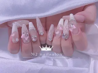 ネイル 長さだし専門店 M2　rikaのネイルデザイン