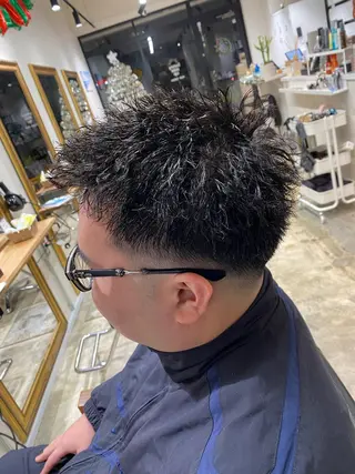 パーマ メンズ 🌴パーマオタク🌴 長谷川　諒佑🌈のヘアスタイル