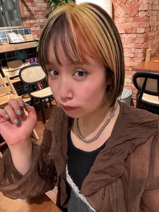 カラー ＧＡＲＤＥＮ/ダブル カラー/otohaのヘアスタイル