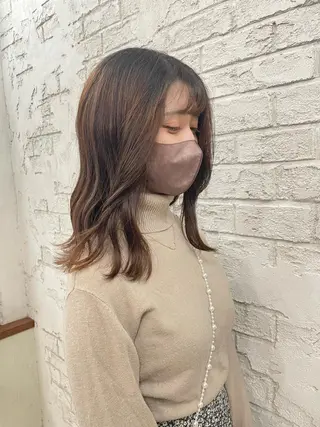 セミロング 🍒Nagisa 🍒のヘアスタイル