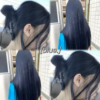 ロング カラー ParveMix🍀 藤原愛未のヘアスタイル