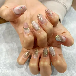 ネイル 阿部 ほのかのネイルデザイン