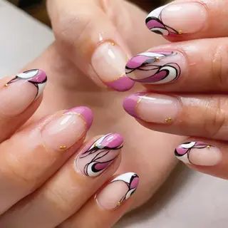 ネイル nail&eyelash mate所属・京都/東向日/桂 ayumiのネイルデザイン