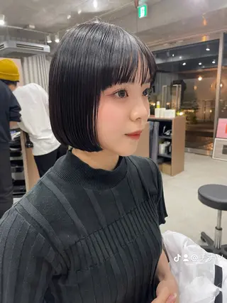 ミディアム カラー 表参道/髪質改善・ 透明感 colorのヘアスタイル