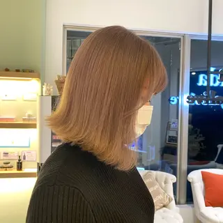 ミディアム 神奈川大学最寄り白楽 三本松巧のヘアスタイル