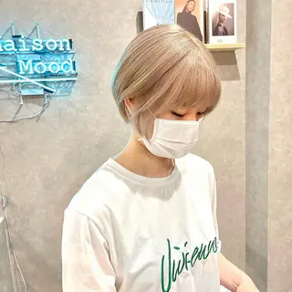 ショート 河原 亮のヘアスタイル